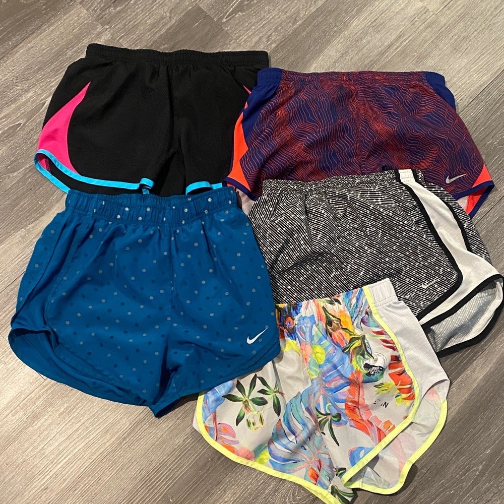 Nike Women's Athletic Shorts - Black, Blue, Red, Multicolor
